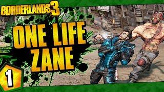 Borderlands 3 | One Life Zane Funny Moments And Drops | Day #1