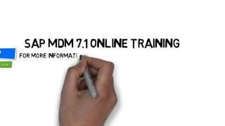 SAP MDM Online Training | SAP MDM 7.1 Online Training  | SAP MDM 7.3 Online Training