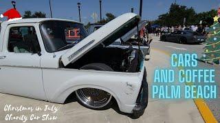 Charity Car Show! Christmas in July Cars and Coffee Palm Beach