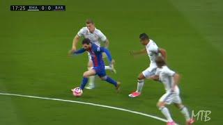 Lionel Messi Toying With Real Madrid's Greatest Midfield Trio ● Modric, Casemiro & Kroos