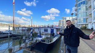 A look inside a £1,795,000 London house boat (full tour)