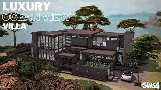 Luxury Ocean View Villa in Windenburg | NoCC | Stop Motion Build | The Sims 4