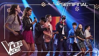 Álvaro de Luna y los talents de Bisbal y Rosario cantan "Todo Contigo" | Semifinal |La Voz Kids 2024