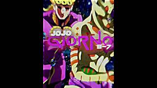 Giorno VS Gojo #shorts #anime #jojo #jujutsukaisen #viral