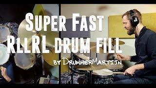 Super FAST RllRL Drum Fill // Drum Lesson w/ DrummerMartijn