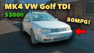 $3000 for 50MPG? The Mk4 TDI Golf is a Mile-Munching Enthusiast's Choice