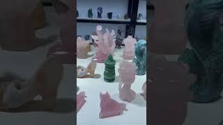 Crystal carvings #gemstones #healing #healingstones #carving #quartz #crystal