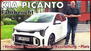 KIA Picanto GT-Line - Das 2. Facelift des Kleinwagen im Test | Fahrbericht Daten Fakten Deutsch 2024