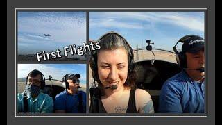 I took some people up for their First Light Aircraft Flight