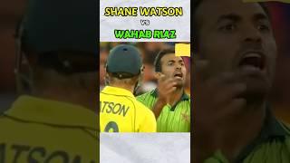 S.Watson vs Wahab Riaz Great Battle  #cr #cricket #cricketmatch