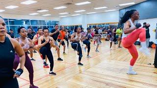 Cardio ️ KICKBOXING aerobics workout routine by @stevenbaloyi3082