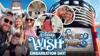 Our FIRST TIME on the DISNEY WISH! Come, EMBARK, SET SAIL, and EXPLORE the Disney Wish with us!