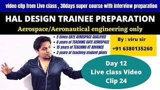 HAL DESIGN TRAINEE lectures | AEROSPACE AERONAUTICAL | space dynamics orbital mechanics lectures