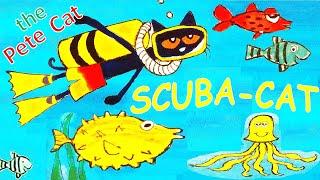 Pete the Cat SCUBA - CAT - Storytime with Frozendoll - Read Aloud - Book Reading