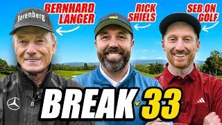 Can Rick Shiels, Seb on Golf & Bernhard Langer BREAK this Masters Record?