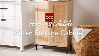 Best Choice 2-Door Rattan Cabinet: A Fresh Home Storage Essential #furniture