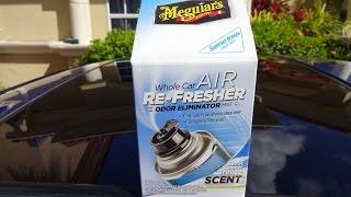 Meguiar's Air Re-Fresher Odor Eliminator Review and Test results on my 2001 Honda Prelude