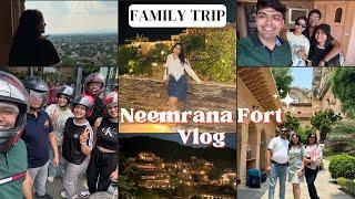 Neemrana Staycation Vlog | Family Trip | Travel Vlog  #vlog #ireland #india #familyvlog #travel