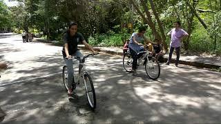 Slow Cycle Race at Indian Statistical Institute, Bangalore