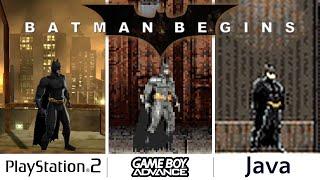 Comparing Every Version of Batman Begins