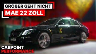 ‼️KEIN CLICKBAIT ‼️// MEINE S KLASSE AUF 22 ZOLL MAE // NEUE FELGEN // W222