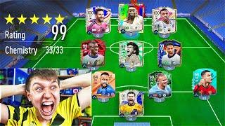 199 RATED!! - FULL GLITCH CARD FUT DRAFT!! *WORLD RECORD* (EA FC 24)