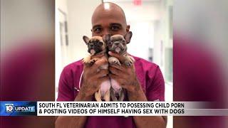 Dokter hewan Florida Selatan mengaku bersalah atas pornografi anak dan pelecehan seksual terhadap anjing