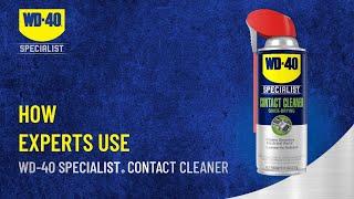 How Experts Use  WD-40 Specialist® Contact Cleaner for Electronic Components