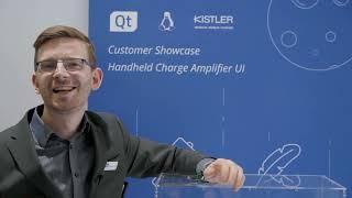 Kistler's Handheld Qt Device Shows Data from Piezoelectric Sensors