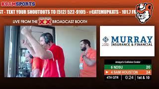 2021 FCS Football Quarterfinal North Dakota State vs Sam Houston - Final Call from In the Booth