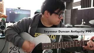 Gibson P90 DC vs Seymour Duncan Antiquity P90