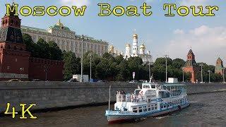 River Cruise in Moscow 4K