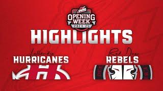 Lethbridge Hurricanes at Red Deer Rebels 9/21 | WHL Highlights 2024-25