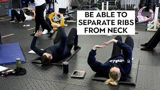 Are You Able To Separate Your Ribs From Your Neck? Try These!