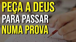 PEÇA A DEUS PARA PASSAR NUMA PROVA | Meditação Enquanto Dorme