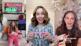 Christmas haul 2023️ #tiktok #tiktokcompilation #christmashaul #sheacompilation