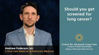 Should you get screened for lung cancer?