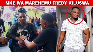 UKWELI MTUPU.. Sikilza maneno ya mke wa Marehemu FREDY KILUSWA kwa uchungu sana.