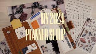 Planner Diaries no.1 - My 2024 Planner Setup - Sterling Ink TN Common Planner (Talking)