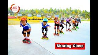 Skating training by RR International School students | Roller Skating 