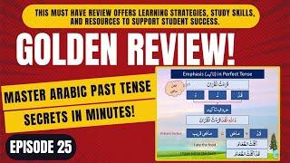 Fast Track Your Arabic Past Tense Learning with This Proven Review!