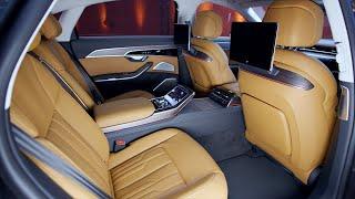 Audi A8L: relaxation rear seat adjustment and functions :: [1001cars]