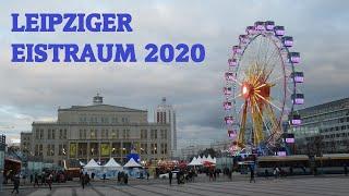 Premiere des Willenborg-Riesenrades: Der Leipziger Eistraum 2020