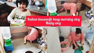 Indian housewife bengali vlog // busy morning vlog// naity vlog 