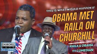 Obama meets Raila on CHURCHILL Show