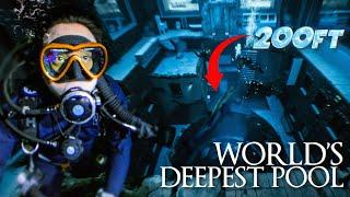 Exploring The World's Deepest Swimming Pool! (Deep dive Dubai)