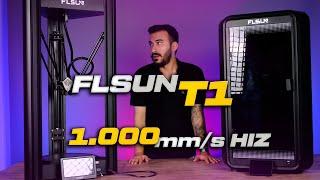 1.000 Hızla Baskı Alan 3DYazıcı FLSUN T1 incelemesi