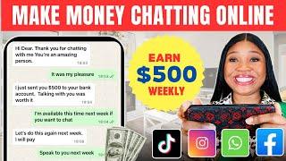 Get Paid $500 Weekly To Chat With People Online (No Experience Needed)