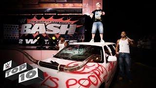 Vehicular Demolitions: WWE Top 10