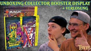 MTG Aftermath Opening Collector Booster Display deutsch | Magic the Gathering | March of the Machine